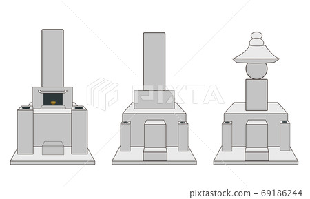 Tombstone White Granite Tombstone White Granite 69186244