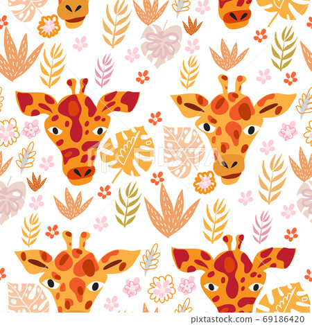 Giraffe pattern 8 69186420
