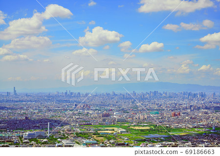 [俯瞰大阪平原] 69186663