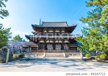 Horyuji Nakamon Haru (Ikaruga Town, Ikoma District, Nara Prefecture) April 2020 Horyuji Nakamon Haru (Ikaruga Town, Ikoma District, Nara Prefecture) April 2020 69187712