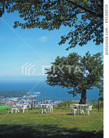 北海道小樽市天狗山天文台的風景 北海道小樽市天狗山天文台的風景 69188019