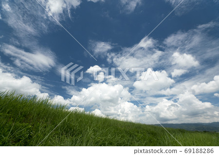 Summer clouds and blue sky Summer clouds and blue sky 69188286