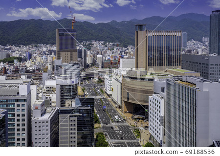 神戶市政府，俯瞰三宮站，兵庫縣神戶市 69188536