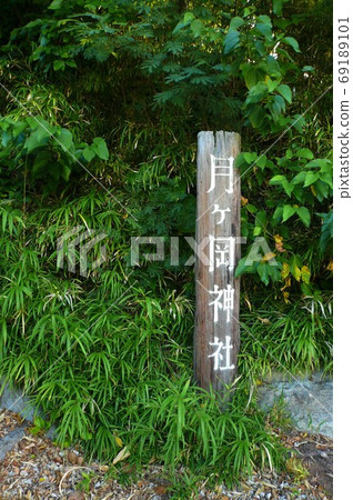 Tsukigaoka Shrine on Hahajima Tsukigaoka Shrine on Hahajima 69189101