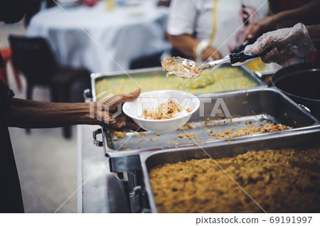 Social Problems of Poverty Helped by Feeding 69191997
