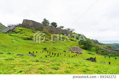 Nakijin Castle Ruins in Okinawa Nakijin Castle Ruins in Okinawa 69192272