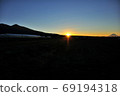 八岳，富士山和日出 69194318