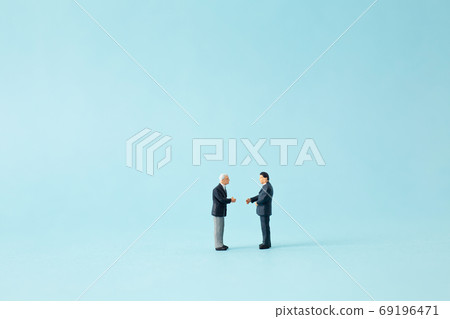 Businessman handshake Businessman handshake 69196471