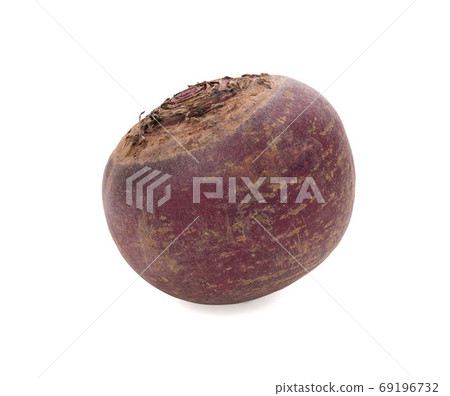 Fresh beetroot isolated on white background 69196732