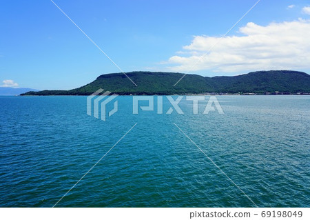 屋頂形的矢島（香川縣高松市） 69198049