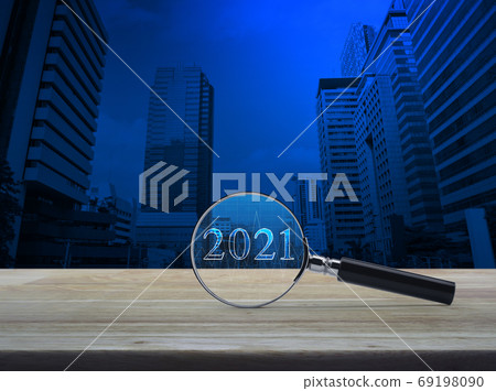Business happy new year 2021 cover concept 69198090