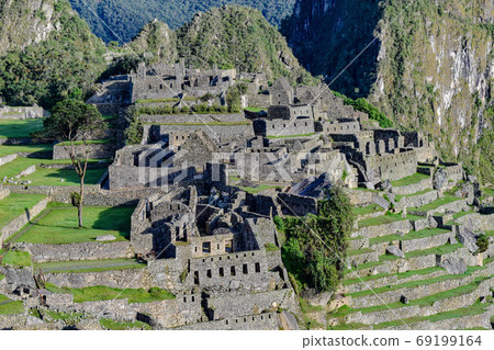 Machu Picchu ruins Machu Picchu ruins 69199164