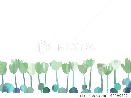 Refreshing frame of tulips Refreshing frame of tulips 69199202