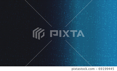 Dark Blue Circuit Microchip on Technology Dark Blue Circuit Microchip on Technology 69199445