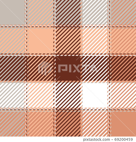 Plaid or tartan vector is background or texture in many color of 69200459