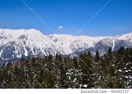 冬季北阿爾卑斯山脈 冬季北阿爾卑斯山脈 69202157