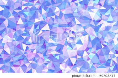 Crystal style abstract background - Stock Illustration [69202231] - PIXTA