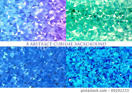 Crystal style abstract background - Stock Illustration [69202233] - PIXTA