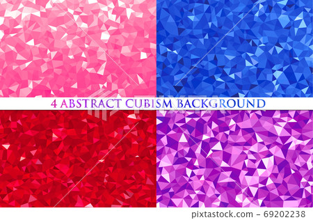 Crystal style abstract background - Stock Illustration [69202238] - PIXTA