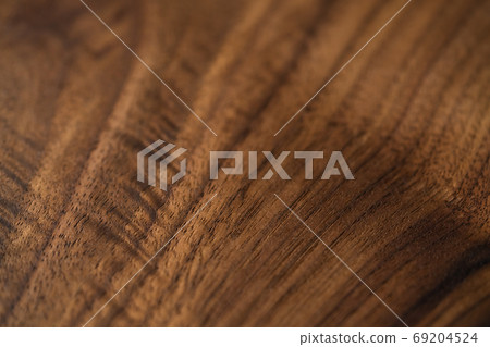 Closeup black walnut background with wood structure 69204524
