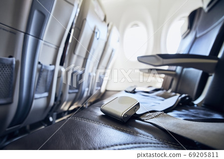 Empty seats in airplane Empty seats in airplane 69205811