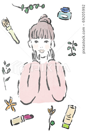 女生 女孩 女性 69205992