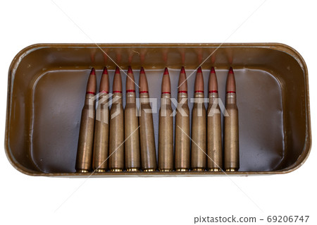 The 12.7x108mm USSR cartridges The 12.7x108mm USSR cartridges 69206747