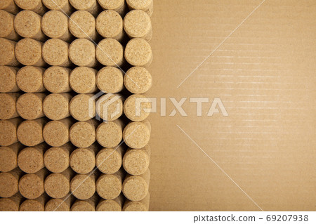 image of wooden cork background  69207938