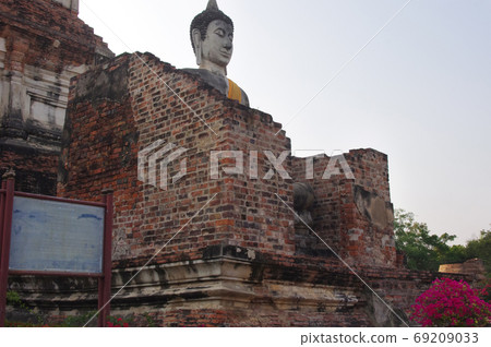 Wat Yai Chang Mongkorn的大佛，泰國大城府遺址之一 69209033