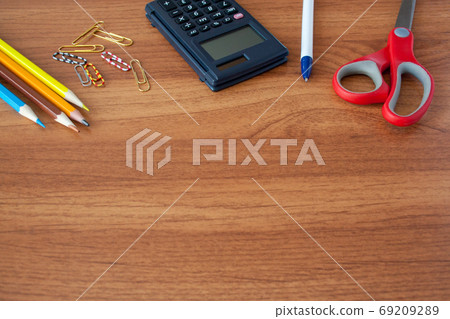 Stationery background Stationery background 69209289