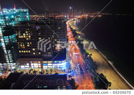 Night view Nha Trang Vietnam Nha Trang Vietnam Night view Nha Trang Vietnam Nha Trang Vietnam 69209870