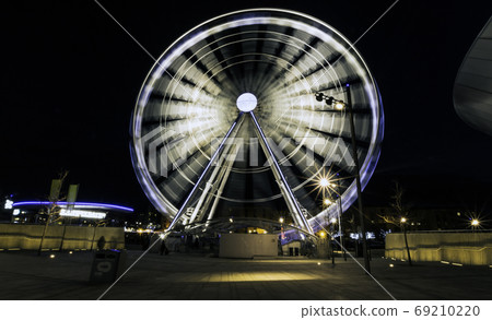 Echo Wheel of Liverpool by night Echo Wheel of Liverpool by night 69210220