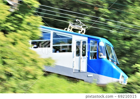 Yaguri Cable Cute Cable Car 88 Shikoku Sacred Sites 69210315