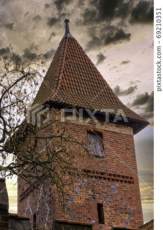 Castle of the Teutonic Order in Malbork, Pomerania, Poland Castle of the Teutonic Order in Malbork, Pomerania, Poland 69210351