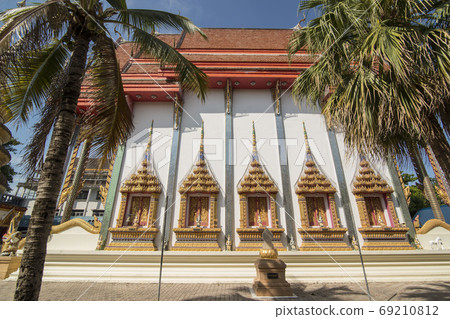 THAILAND MAE SOT WAT ARANYAKHET TEMPLE THAILAND MAE SOT WAT ARANYAKHET TEMPLE 69210812