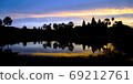 Stunning Sunrise and reflections at Angkor Wat - Siem Reap - Cambodia Biggest religious monument on the World 69212761