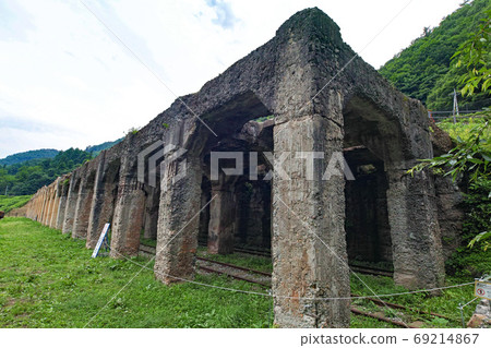 Gunma / "Old Prince Station" reminiscent of ancient ruins 69214867