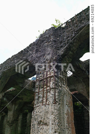 Gunma / "Old Prince Station" reminiscent of ancient ruins 69214885