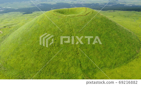 Aerial view of Aso and Yonezuka 69216882