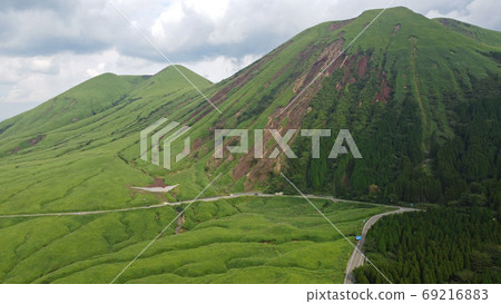 Aerial view of Mt. Kijima 69216883