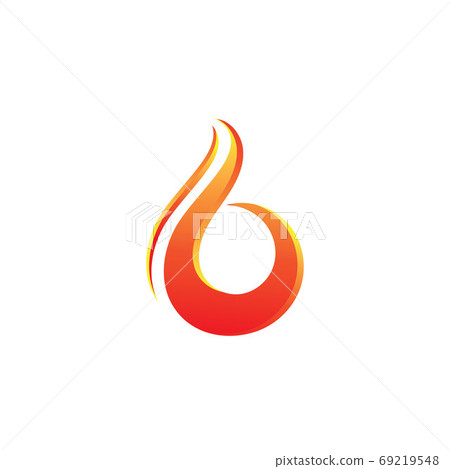 Fire logo vector illustration design 69219548