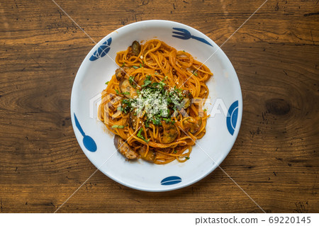 Ordinary spaghetti meat sauce Spaghetti with meat sauce Italy 69220145