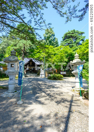 春日山城遺址:春日山神社 春日山城遺址:春日山神社 69220905