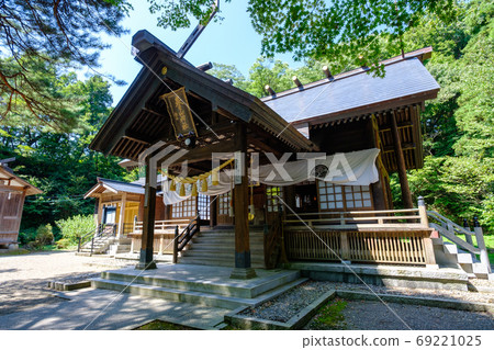 春日山城遺址：春日山神社 69221025