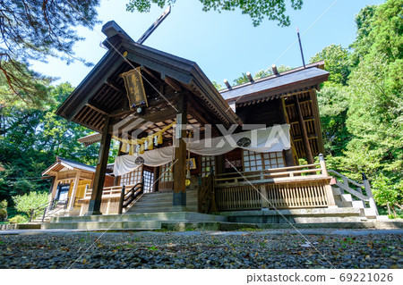 春日山城遺址：春日山神社 69221026