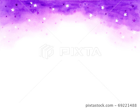 abstract purple background in galaxy concept. watercolor hand painting illustration. abstract purple background in galaxy concept. watercolor hand painting illustration. 69221488