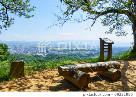 春日山城址的景色：本丸景色 69221990