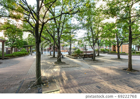 東京品川區的Onaribashi公園 東京品川區的Onaribashi公園 69222768