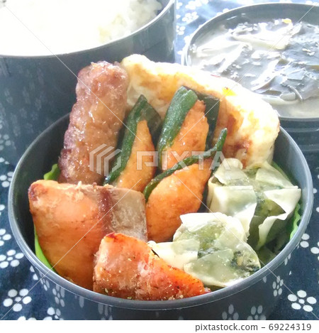 許多手工午餐配味mis湯配菜 69224319