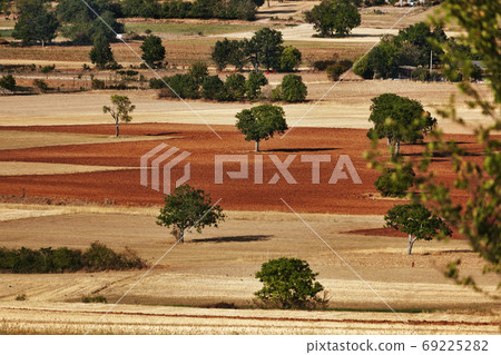 Ploughed fields Ploughed fields 69225282